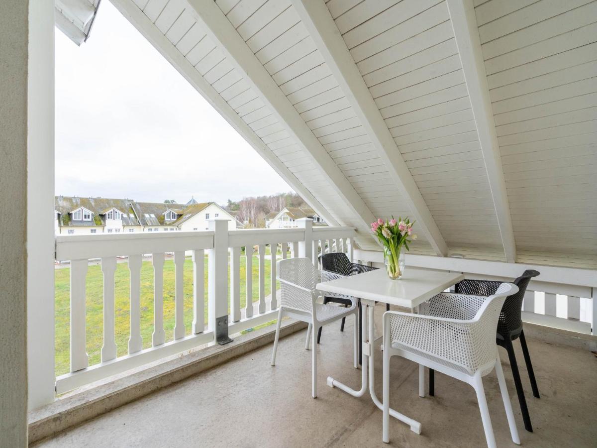 Duenenpark Binz - Komfort Ferienwohnung Mit 2 Schlafzimmern Und Balkon Im Dachgeschoss 031 Exteriör bild
